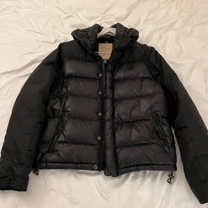 Scotch and soda black puffer jacket
